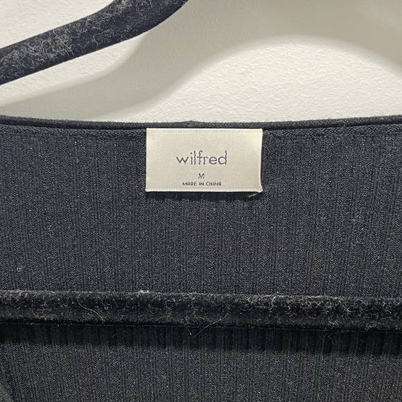 Aritzia/Wilfred Black Dress - Picture 3 of 4